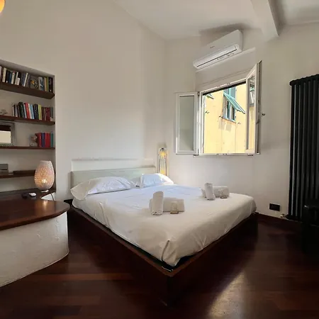 Casa Del Pozzo, 90 Mq, 2b 1b, Cozy Top-floor Ligurian Stay, No Lift, Steps From The Sea راباللو