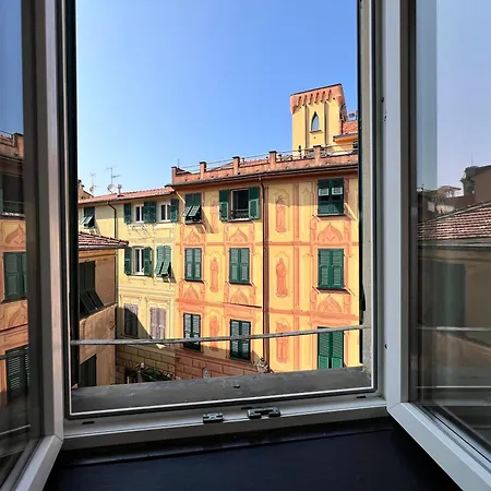 Casa Del Pozzo, 90 Mq, 2b 1b, Cozy Top-floor Ligurian Stay, No Lift, Steps From The Sea راباللو