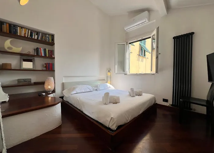 Casa Del Pozzo, 90 Mq, 2b 1b, Cozy Top-floor Ligurian Stay, No Lift, Steps From The Sea Rapallo